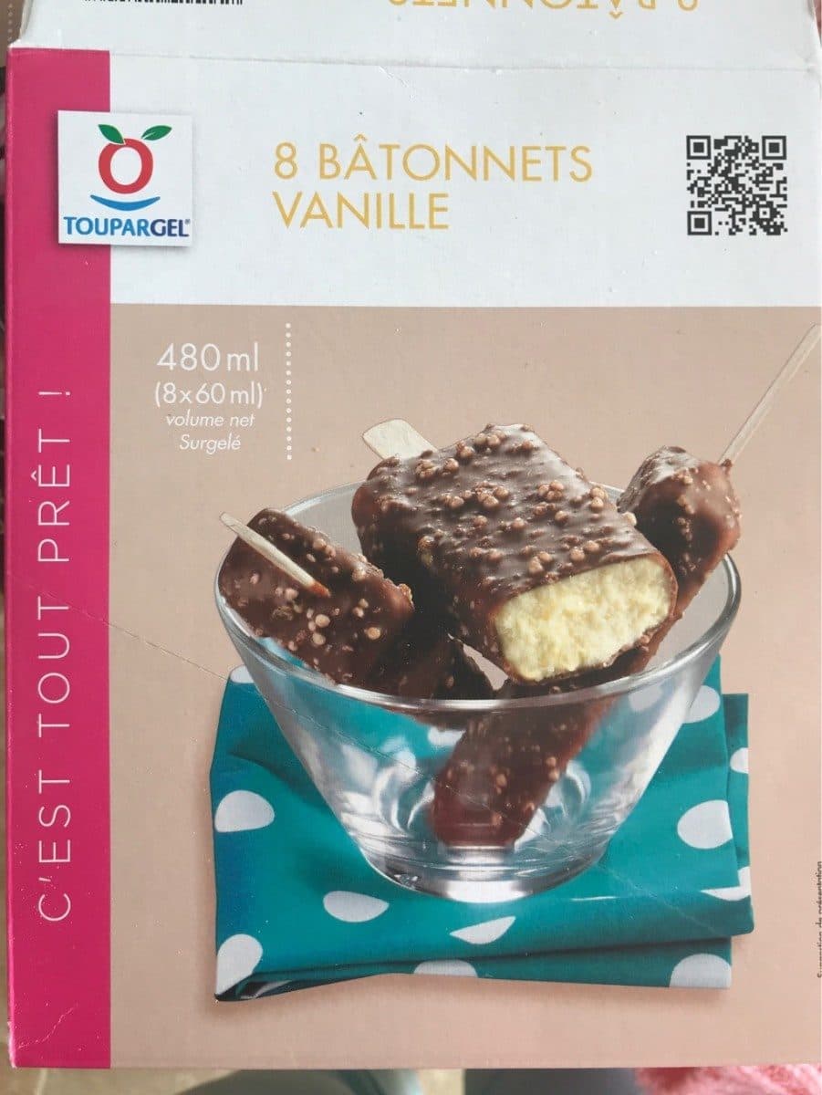 Toupargel Bâtonnet vanille packshot