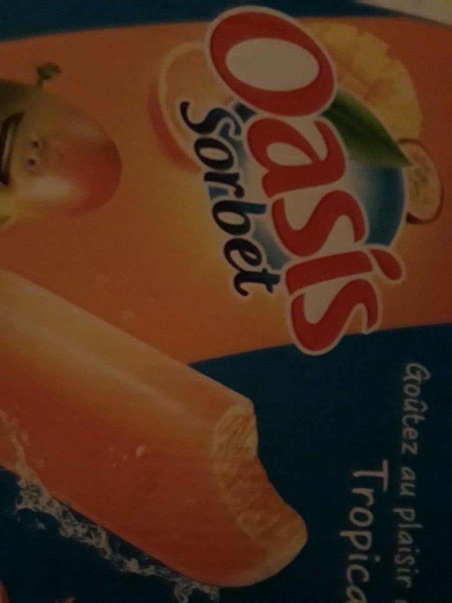 Open Food Facts Sorbet packshot