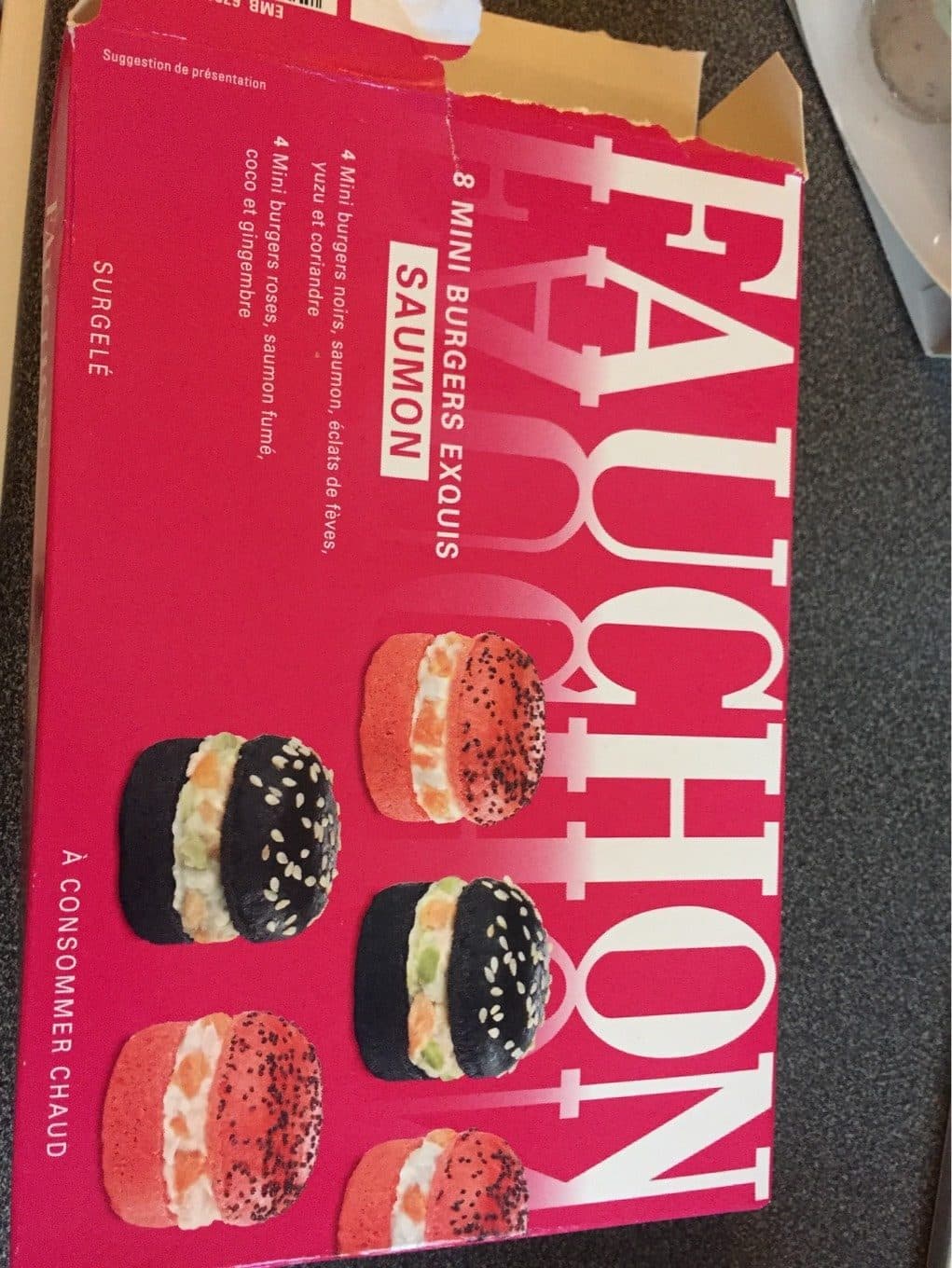 Fauchon 8 minis burgers exquis packshot