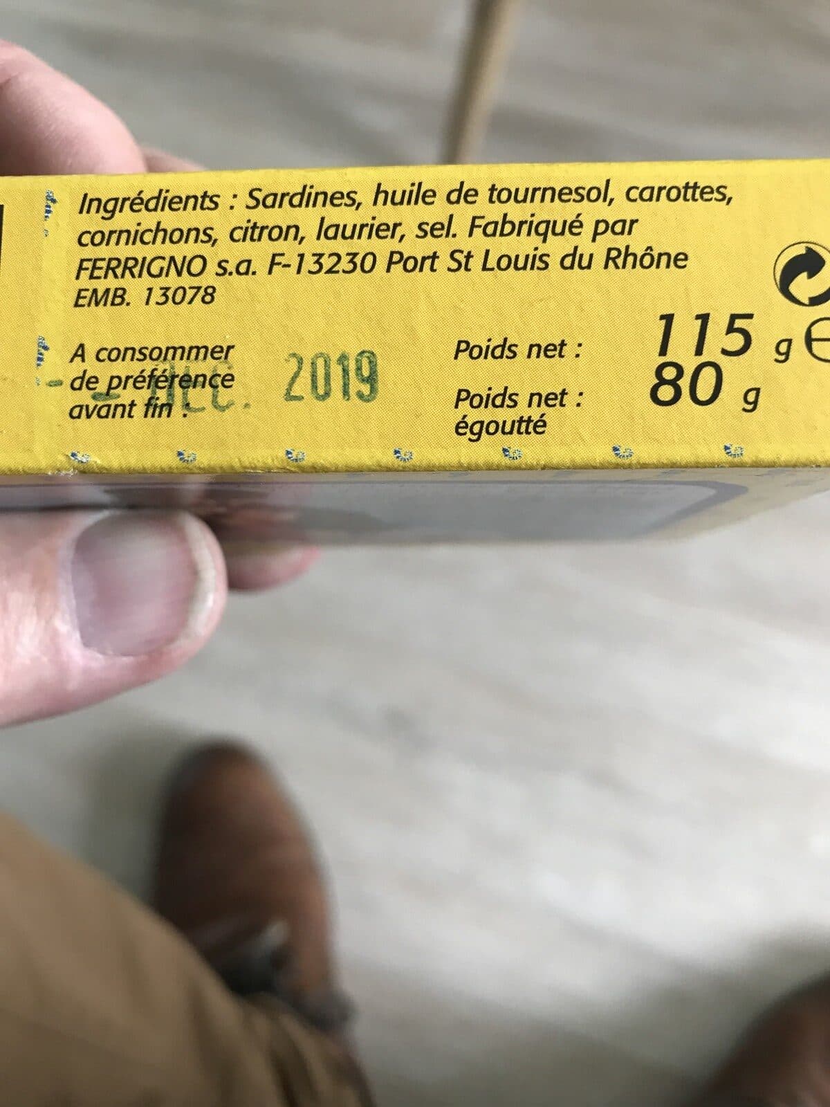 Lou Ferrignade Sardines packshot