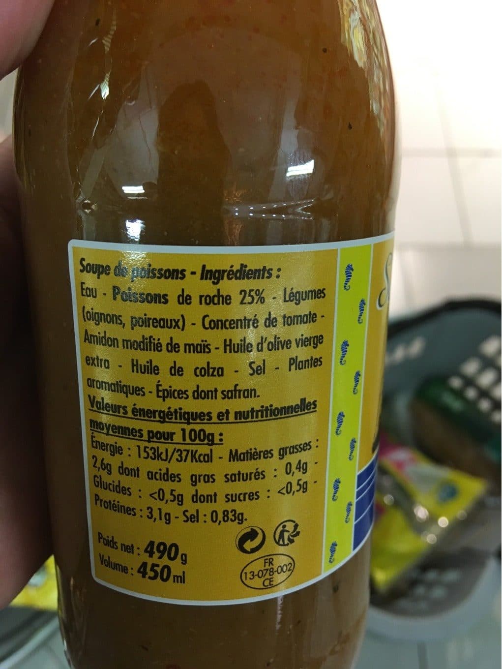 Lou Ferrignade Soupe Lou Ferrigno Poisson packshot