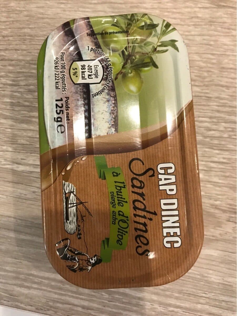 Cap Dinec Sardines à l'huile d'Olive packshot