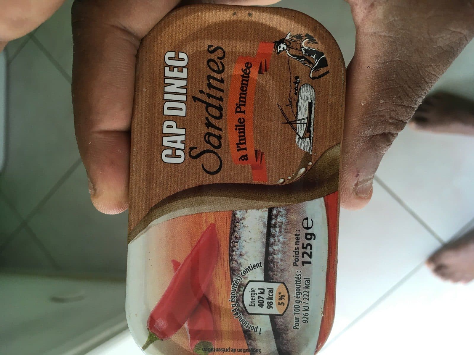 Cap Dinec Sardines à l'huile pimentée packshot