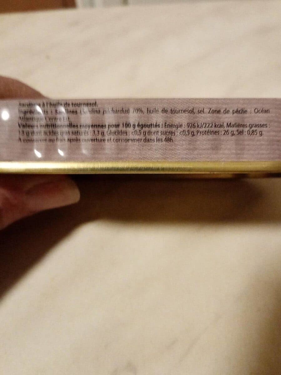 Ferrigno Sardines packshot