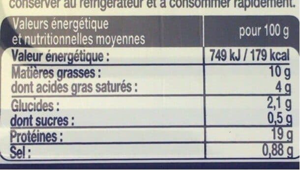 Open Food Facts Sardine à la sauce tomate packshot