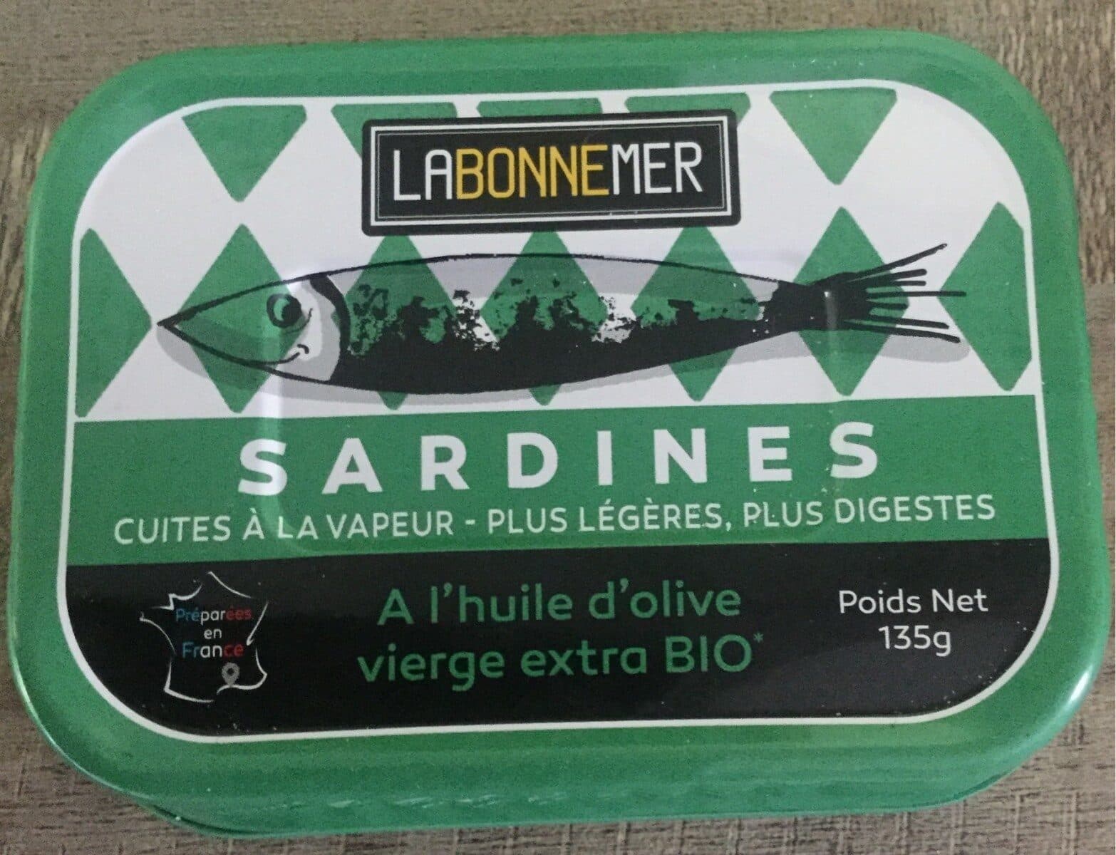 La bonne mer SARDINES packshot