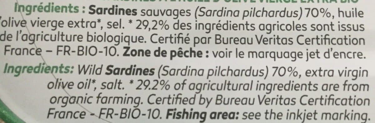 La bonne mer SARDINES packshot