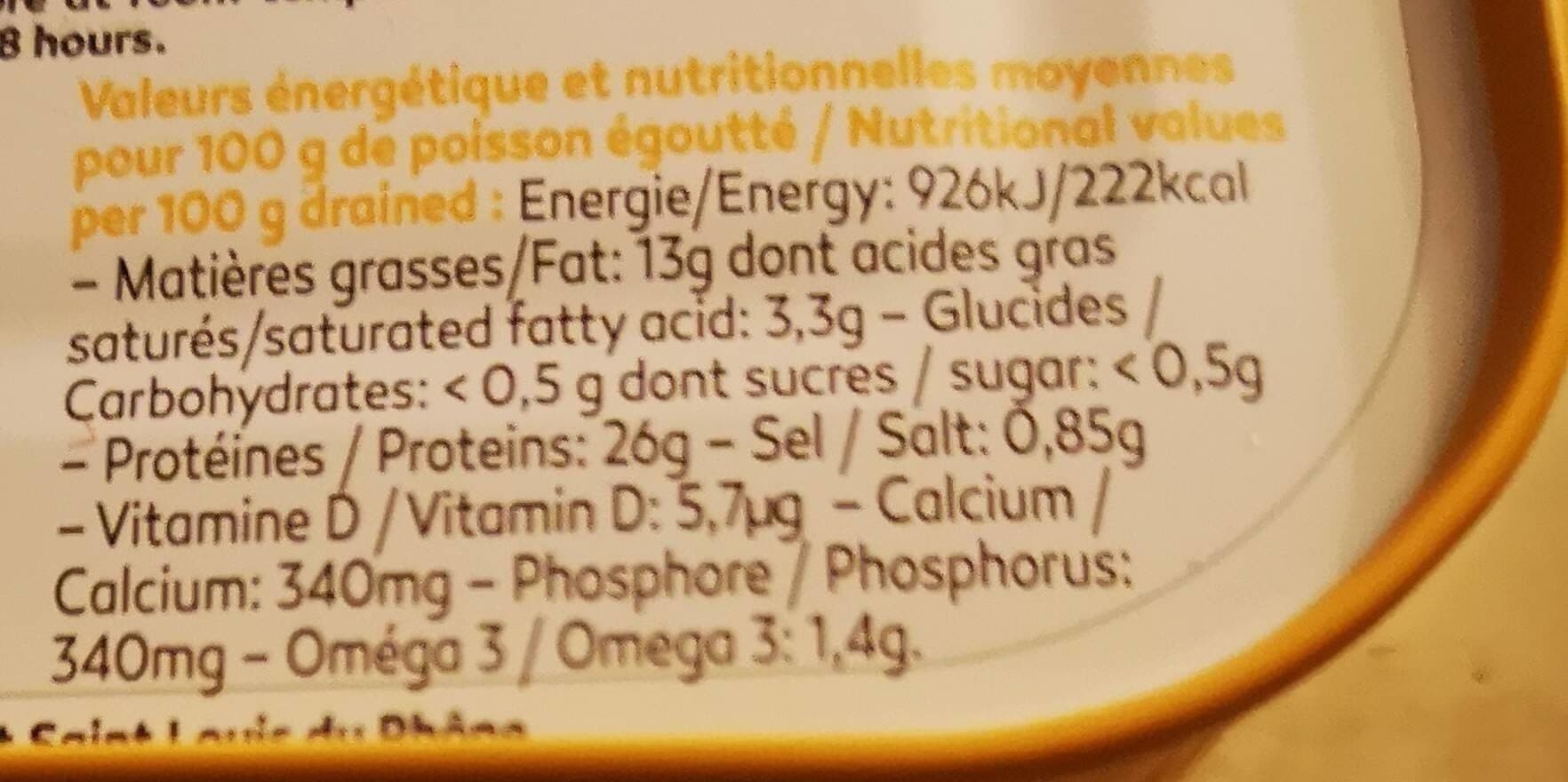 La Bonne Mer Sardines à l'huile de colza Bio packshot