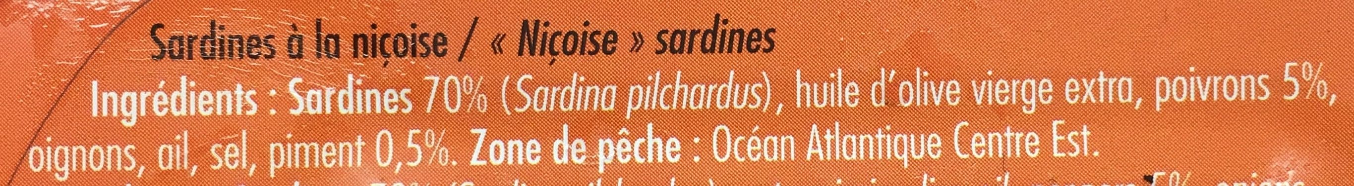 La Bonne Mer Sardines à la Niçoise packshot
