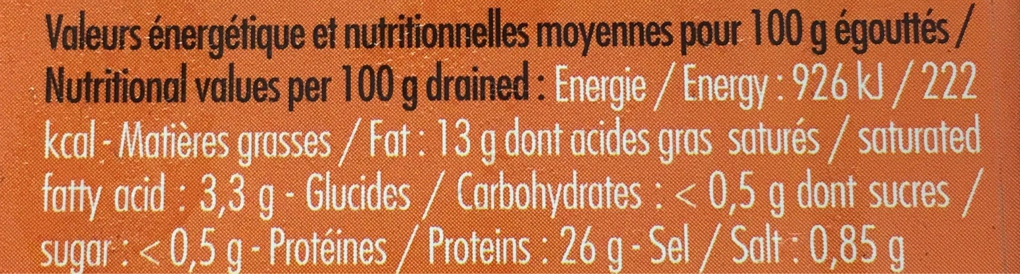 La Bonne Mer Sardines à la Niçoise packshot
