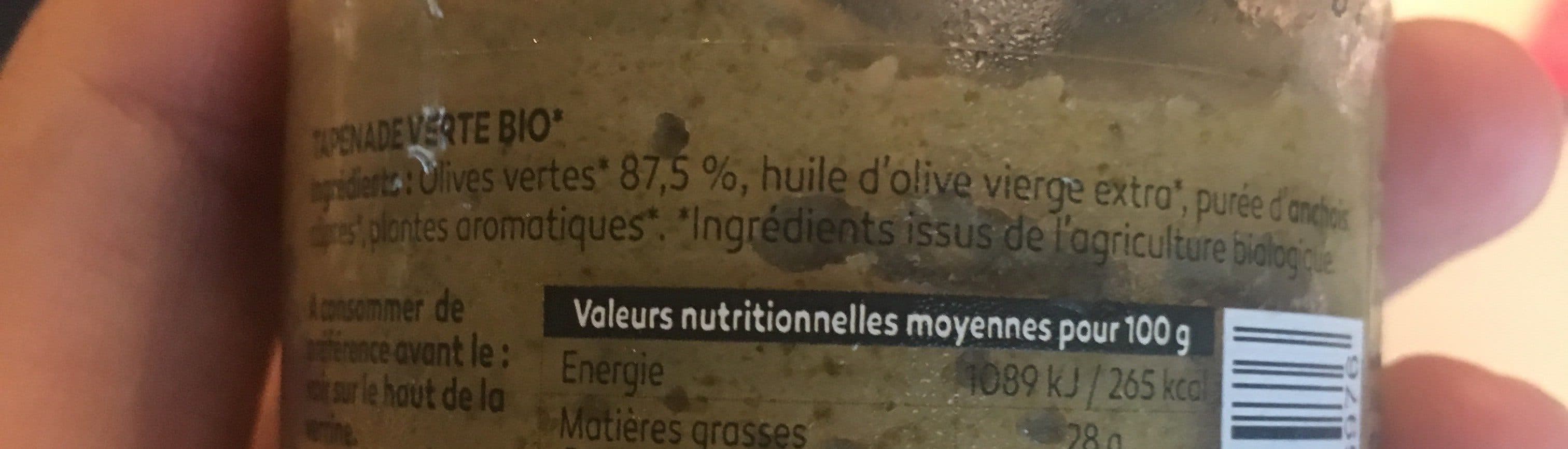 La Bonne Mer Tapenade verte packshot