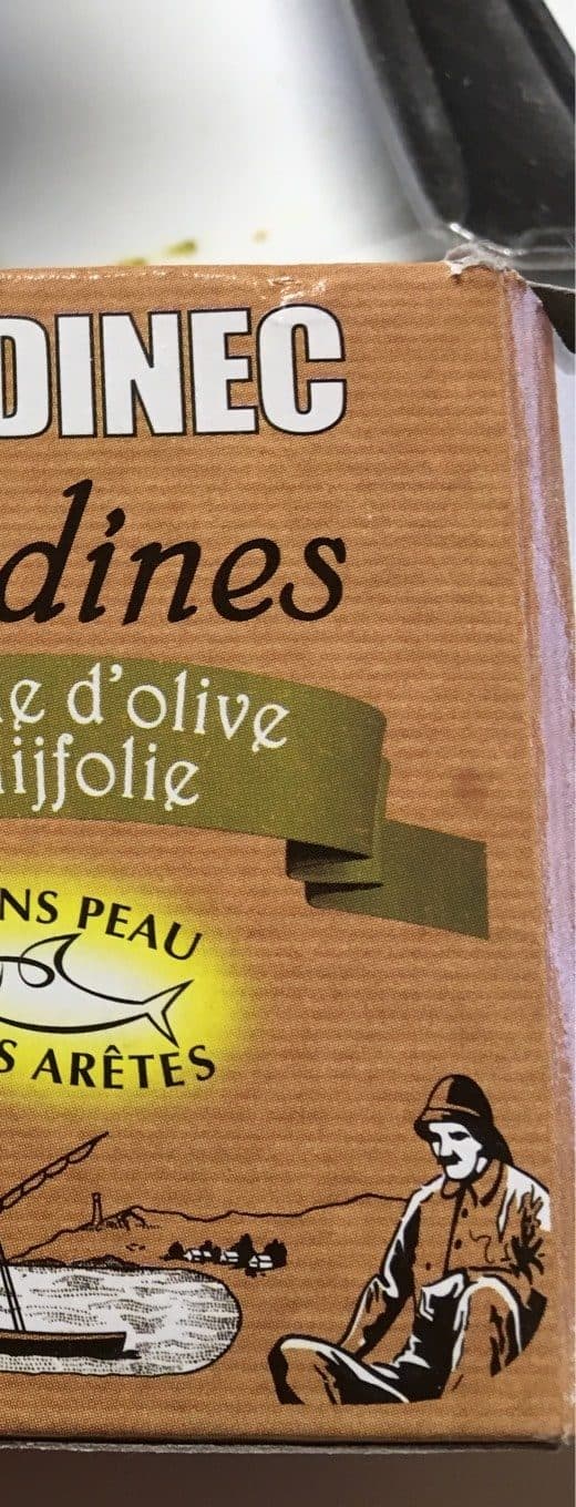 Cap Dinec Sardines packshot