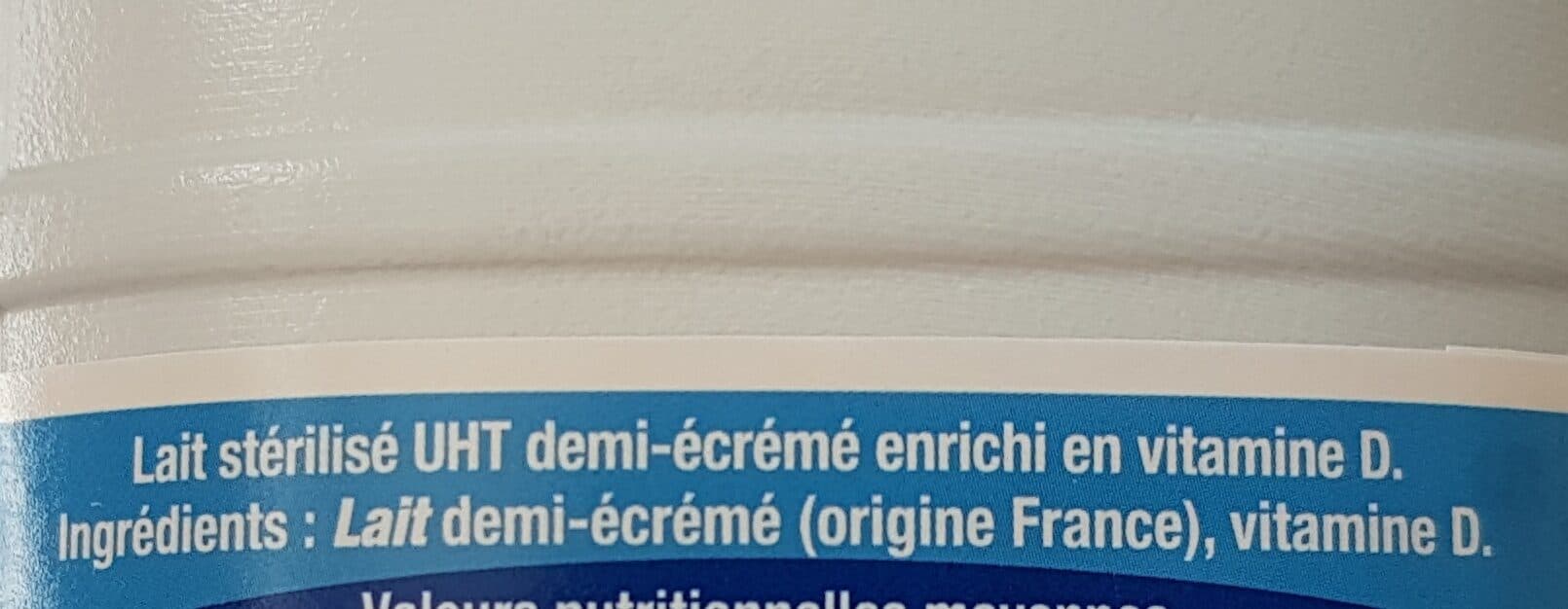 Lactel Lait vit d packshot