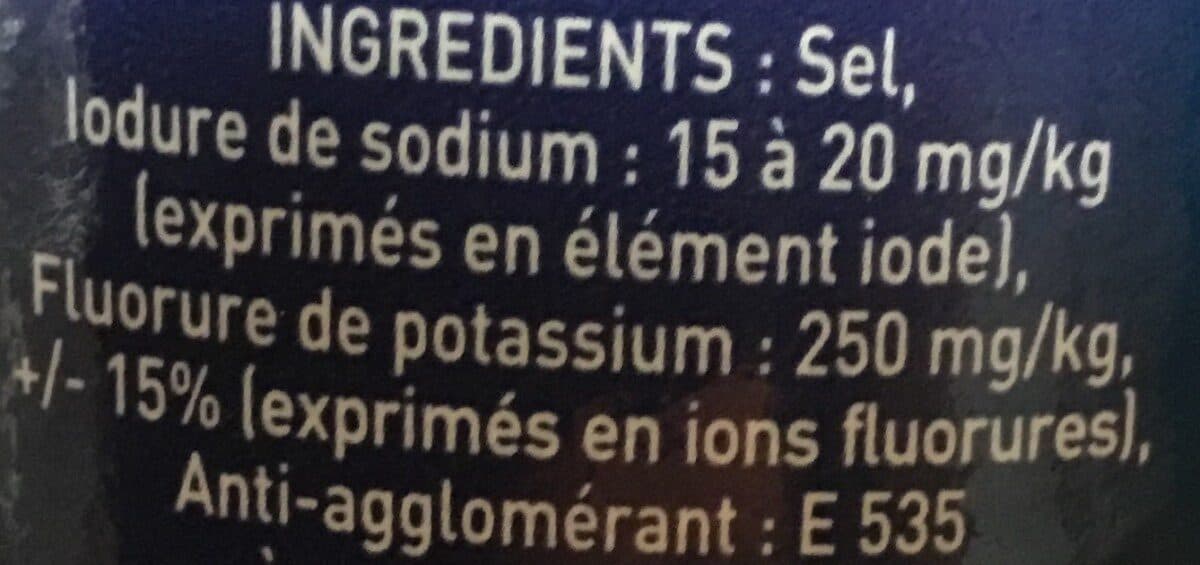 Cerebos Sel fin iodé fluoré packshot