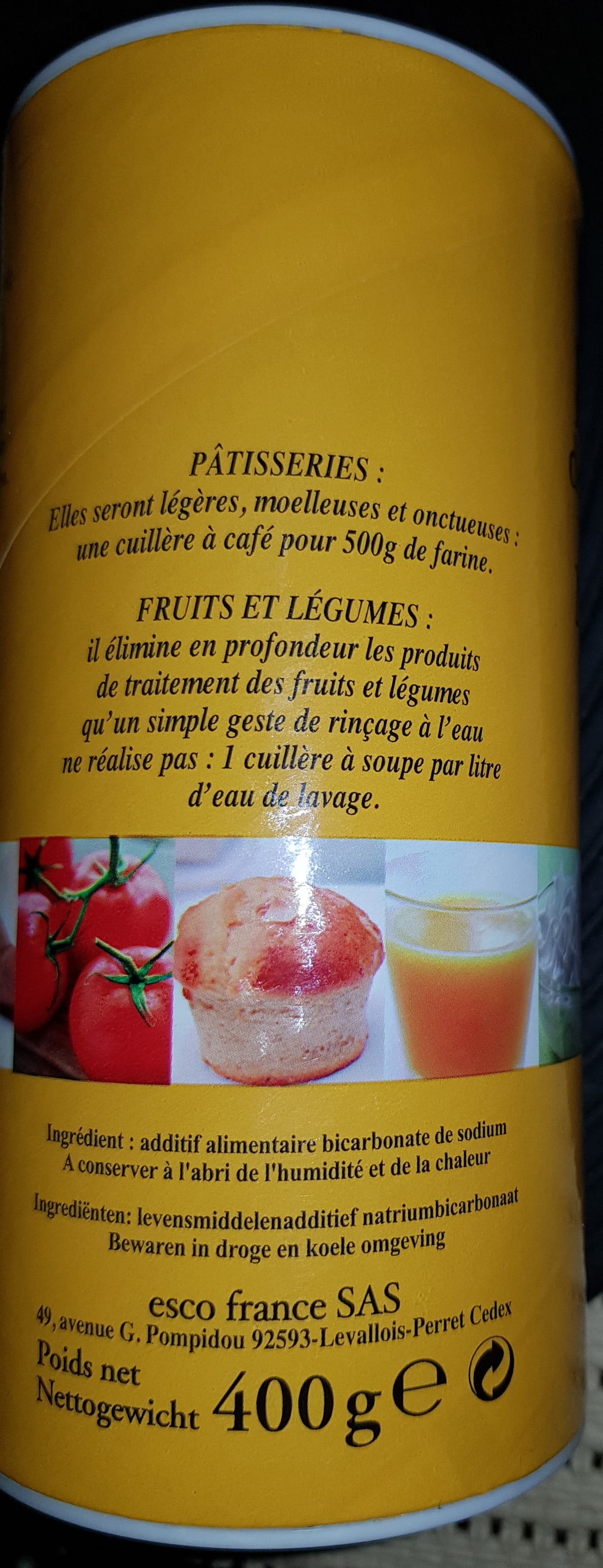 Cerebos Bicarbonate de sodium alimentaire packshot