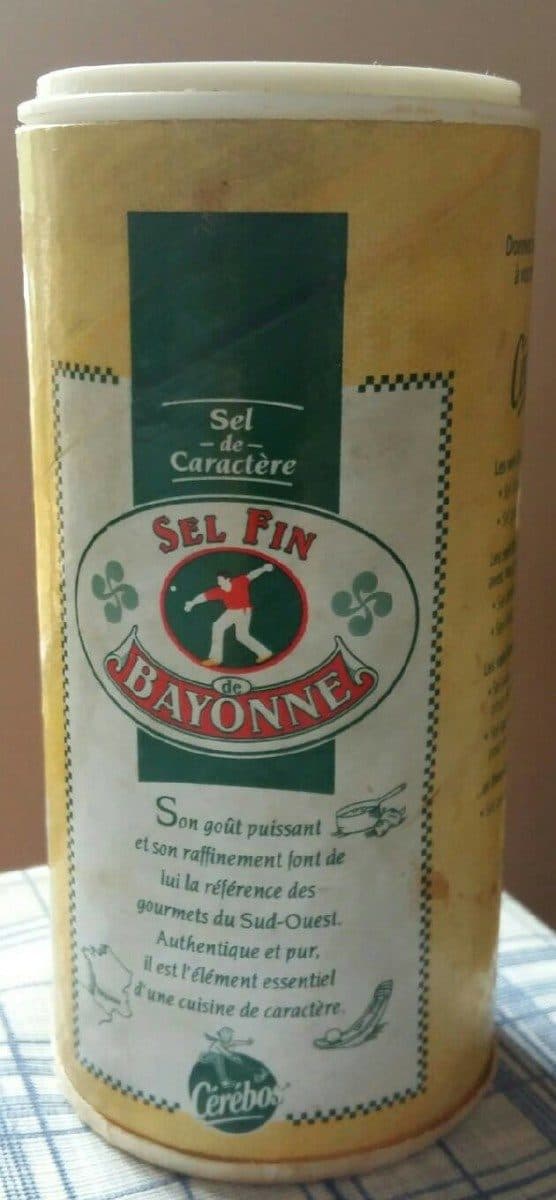 Cérébos Sel fin de Bayonne packshot