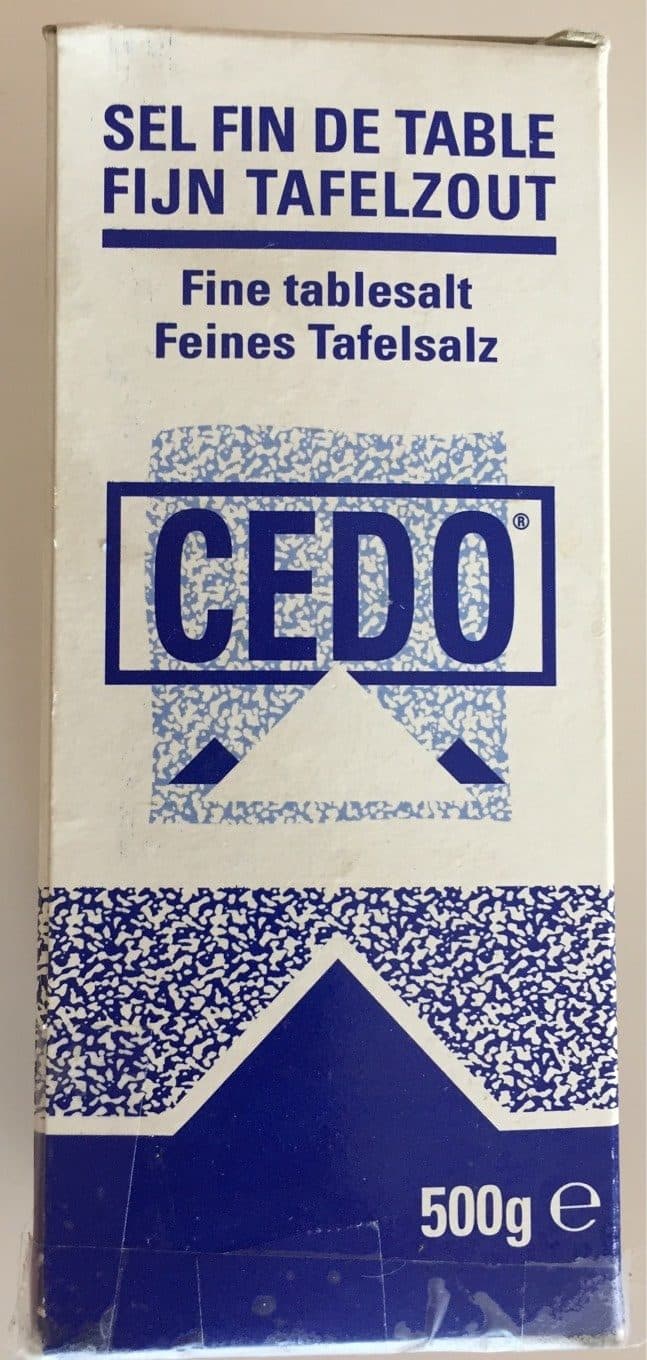 Cedo Sel fin de table packshot