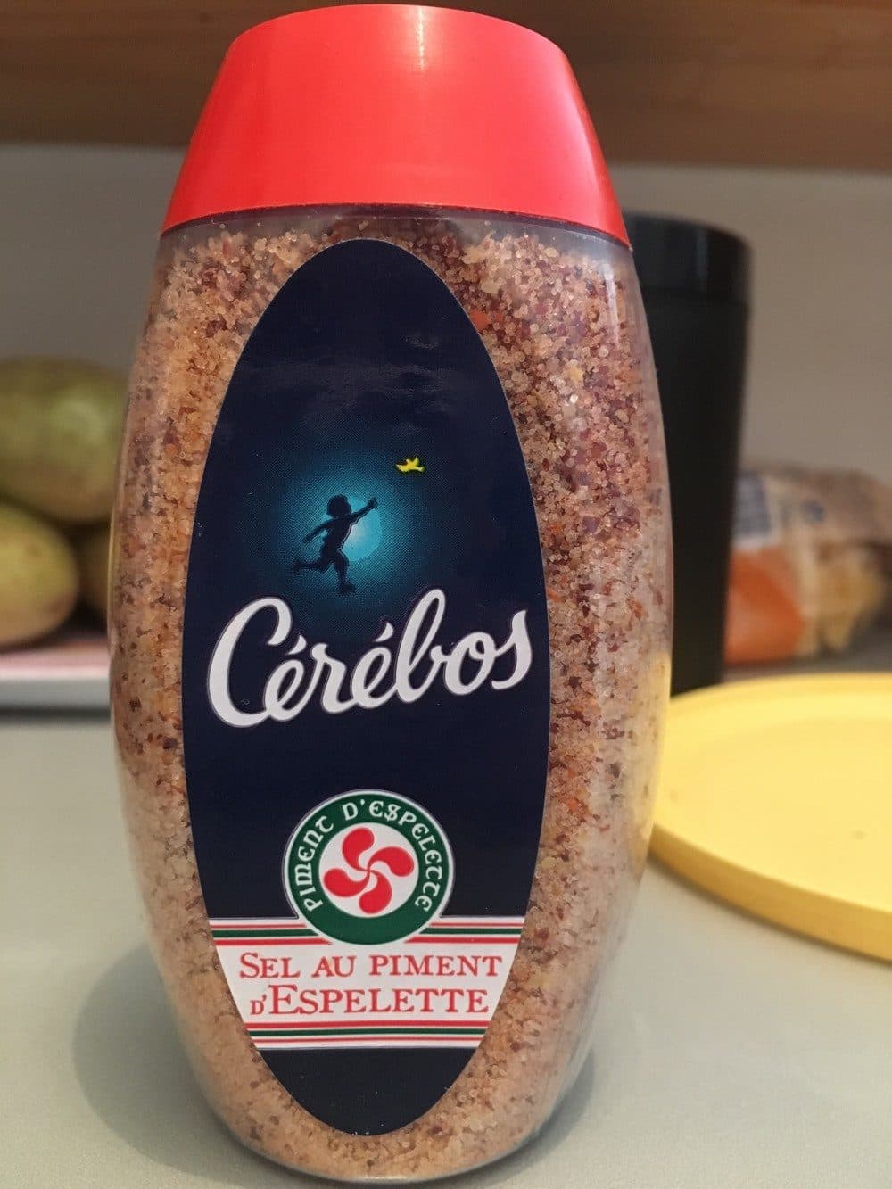 Cérébos Sel fin Cerebos Au piment d'Espelette packshot
