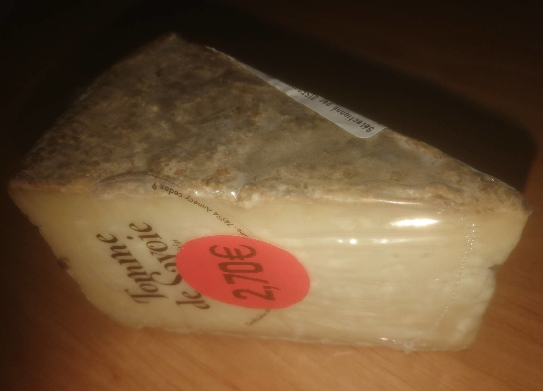 Disfrais Tomme de Savoie IGP packshot