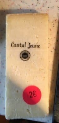Ets Schoepfer Cantal jeune AOP LAIT PASTEURISÉ packshot