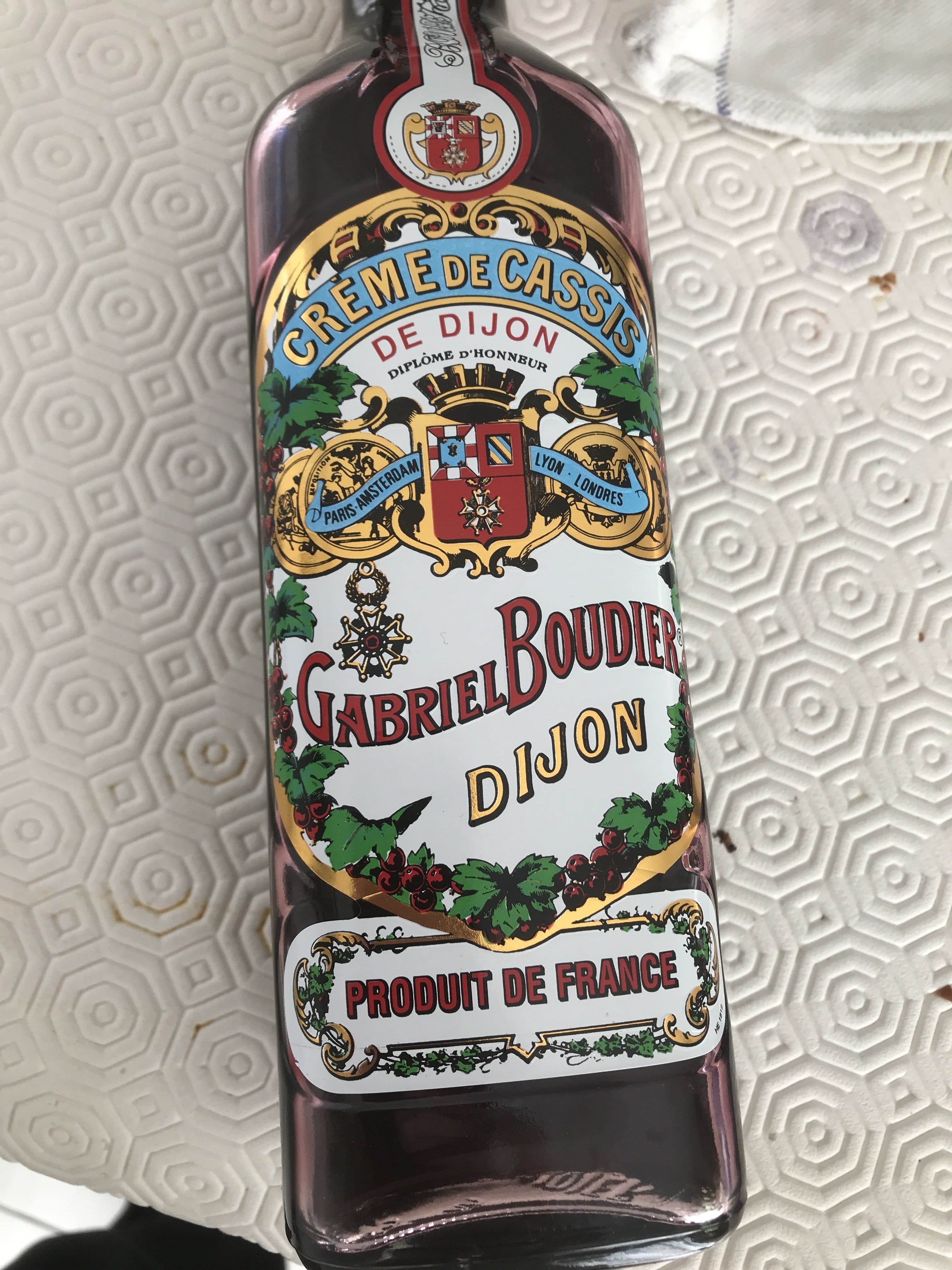 Open Food Facts Creme De Cassis 70 cl. packshot