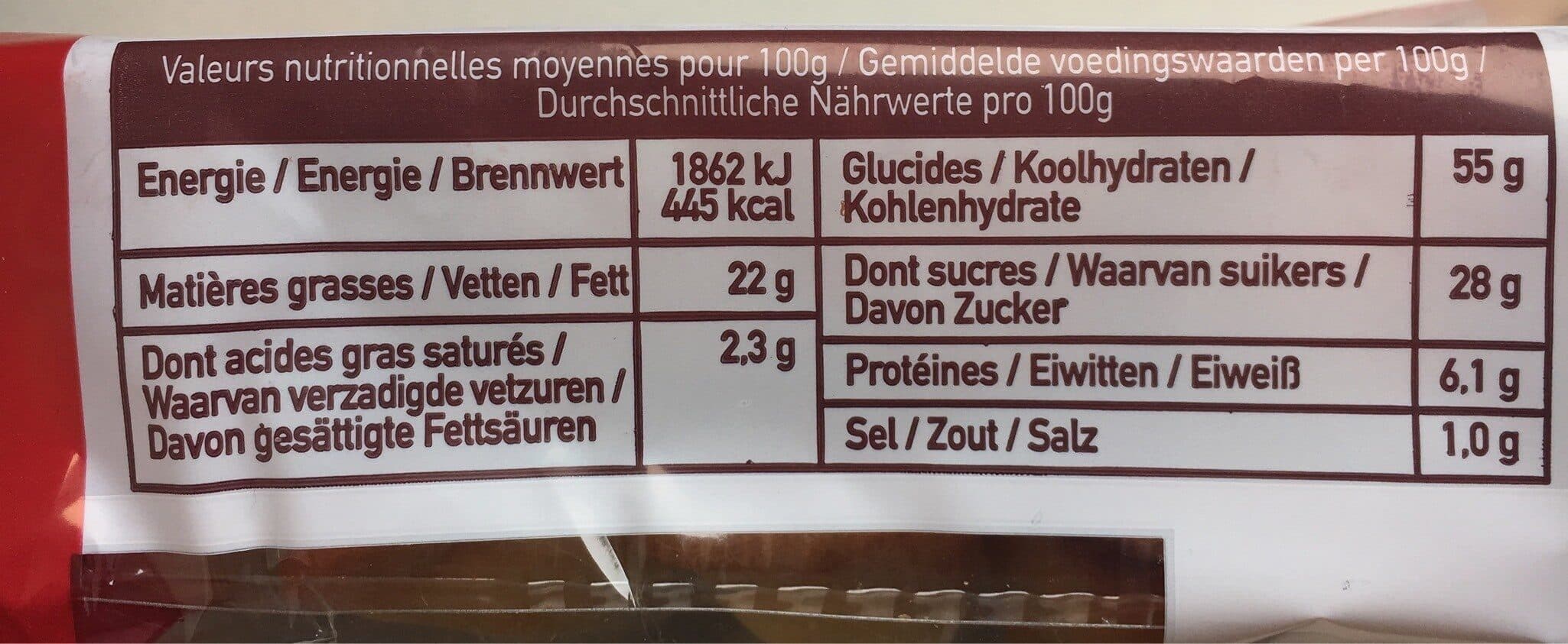 Le Ster 20 madeleines longues aux œufs frais packshot