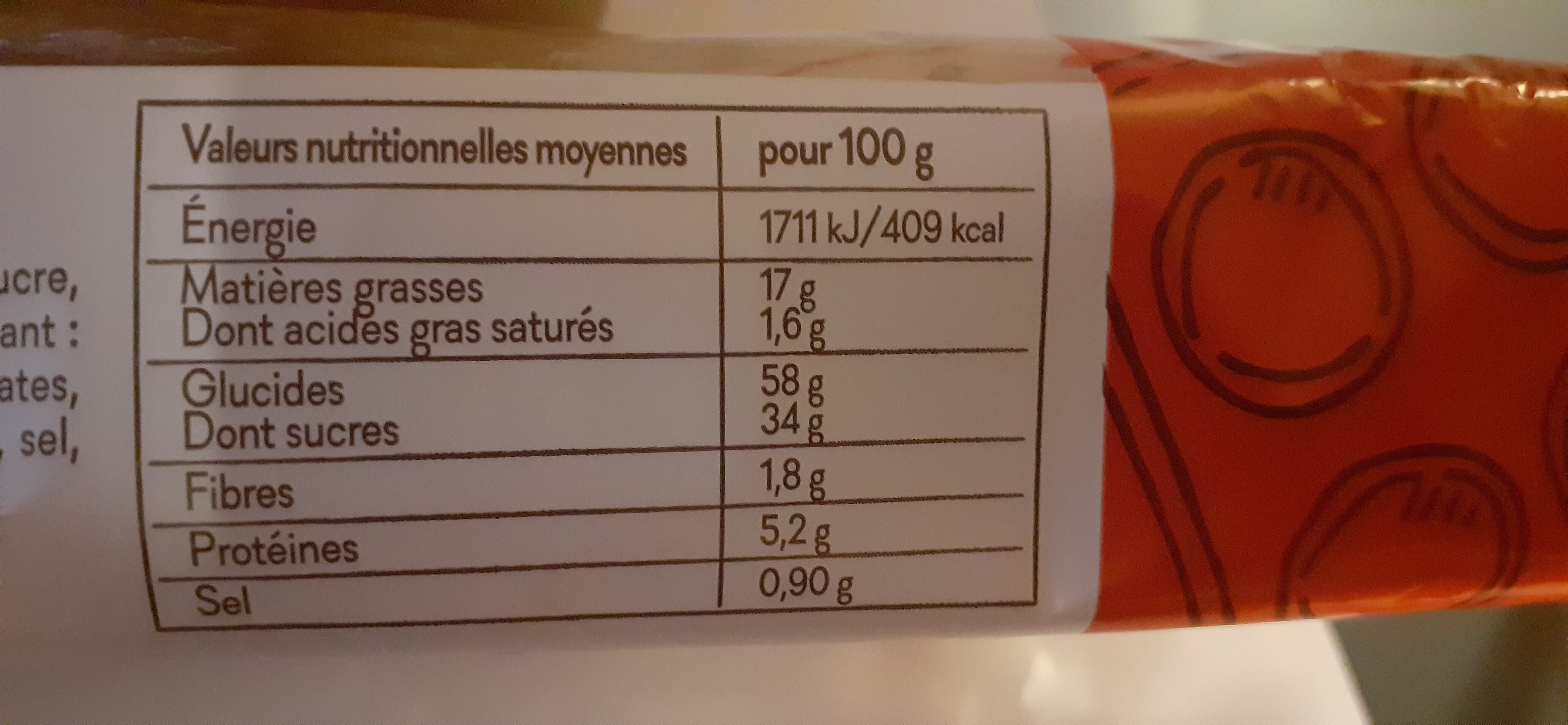 Le Ster Le Ster - Madeleines Long Raisins, 250g (8.8oz) packshot
