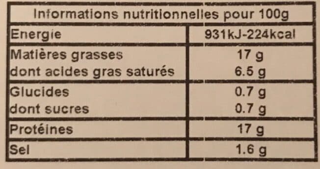 Open Food Facts Poitrine fumée cuite porc Francilin KELLER barquet.6tr.x90g packshot