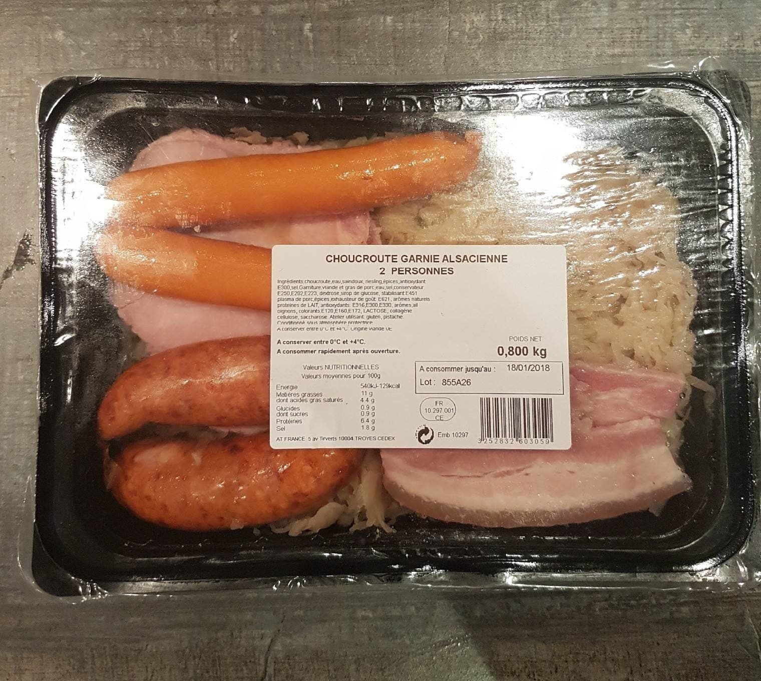 Casino Choucroute garnie packshot