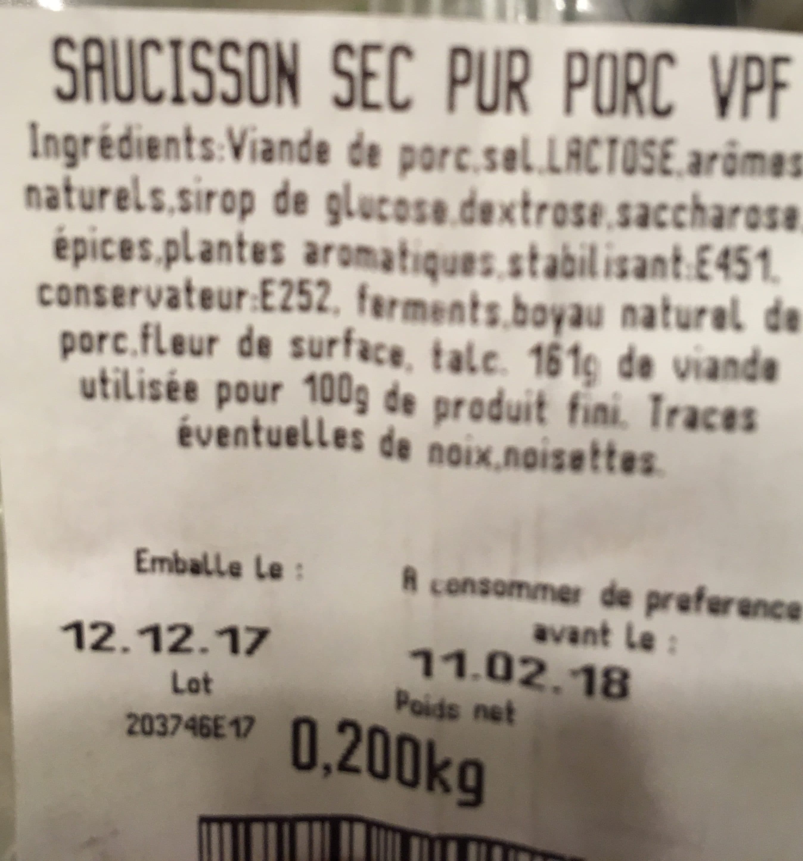 Le Porc Français L angevin packshot