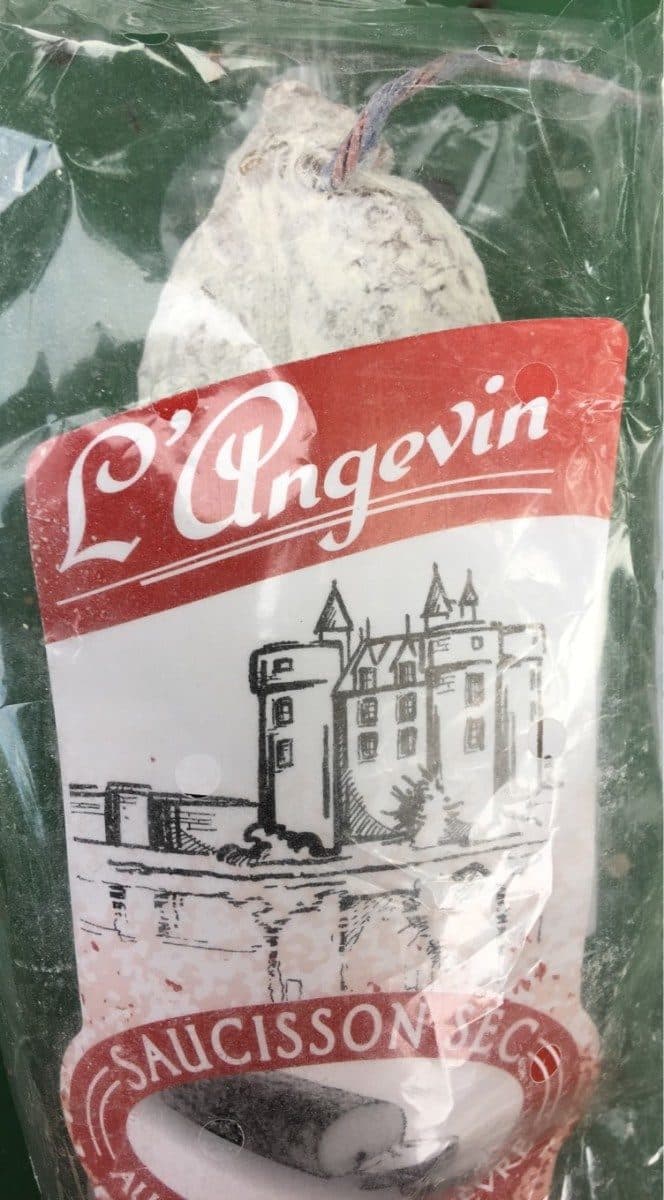 Open Food Facts Saucisson sec au fromage de chevre packshot