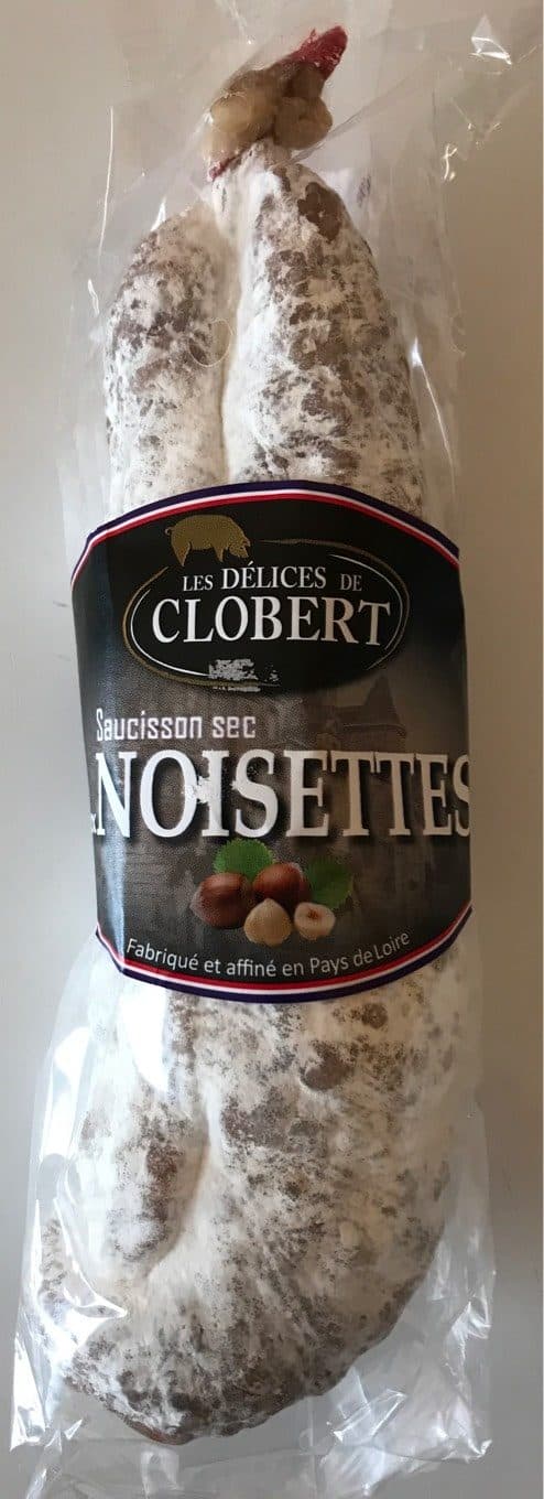 Les Délices De Clobert Saucisson sec aux noisettes packshot