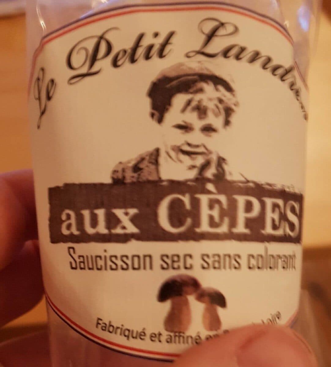 Les Délices De Clobert Saucisson sec aux cèpes packshot