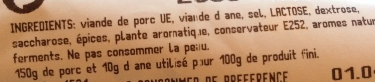 Open Food Facts Saucisson d'arles packshot