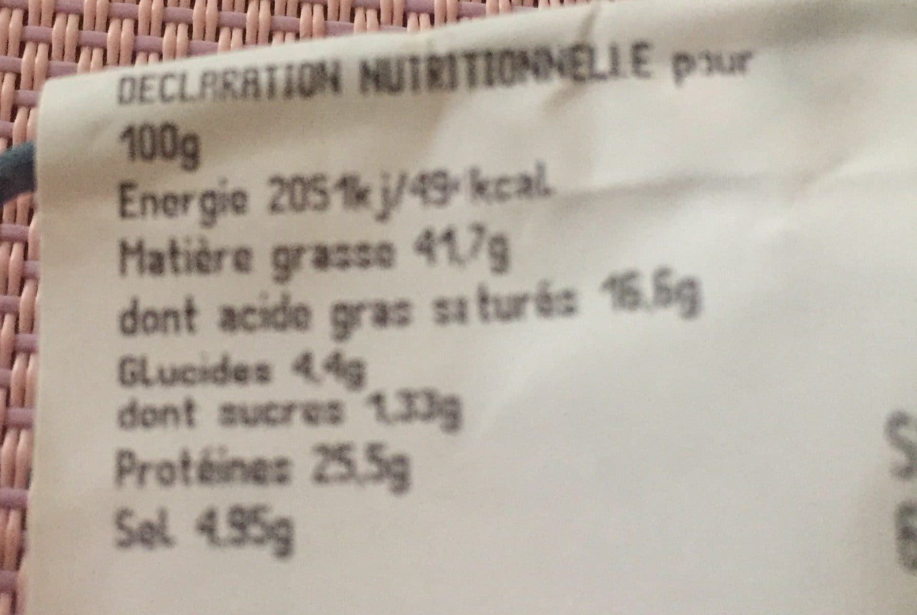 Open Food Facts Saucisson de porc et de taureau packshot