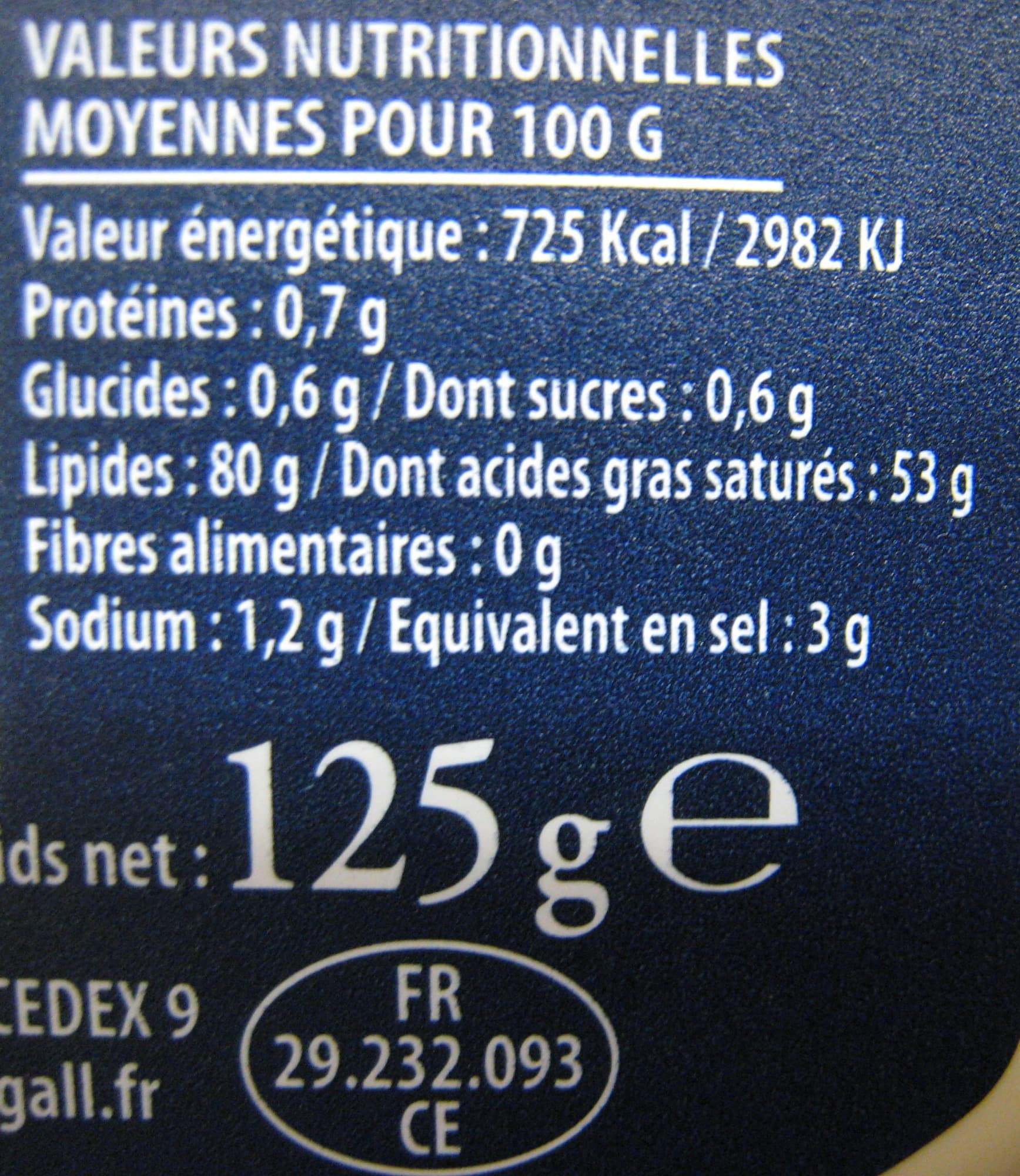 Le Gall Beurre de Baratte - Fleur de sel de Guérande packshot