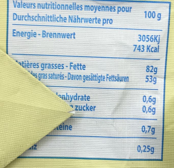 Le Gall Beurre de baratte doux - La motte d'Antan packshot