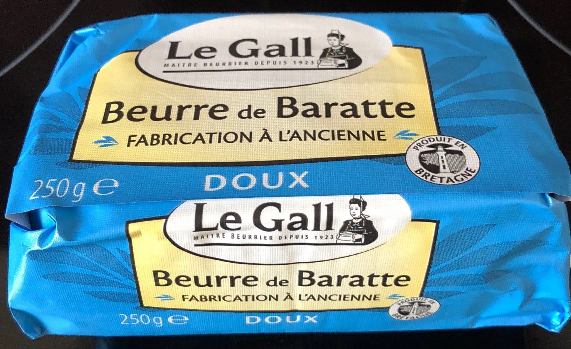 Le Gall Beurre de baratte doux packshot