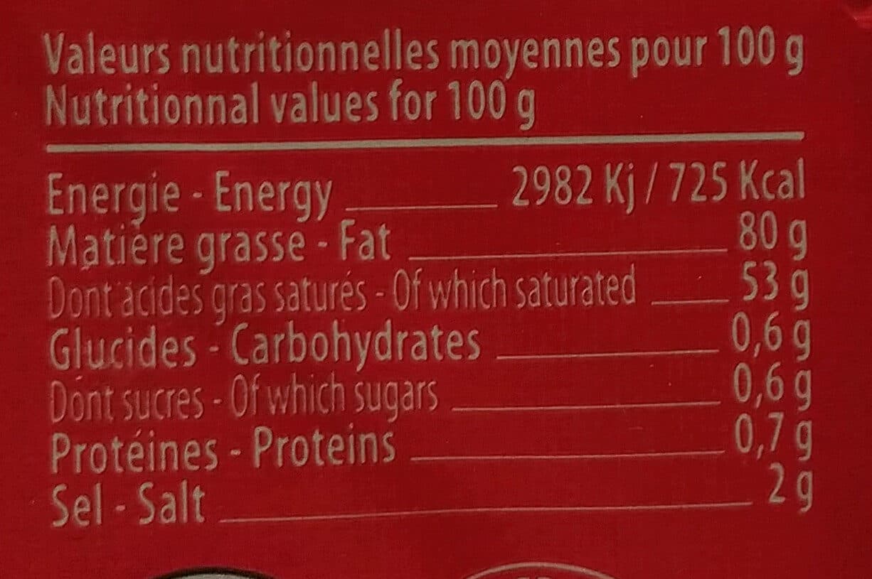 Le Gall Beurre de baratte Demi-sel packshot