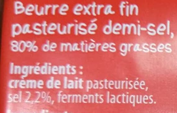 Le Gall Beurre de Bretagne Demi-Sel packshot