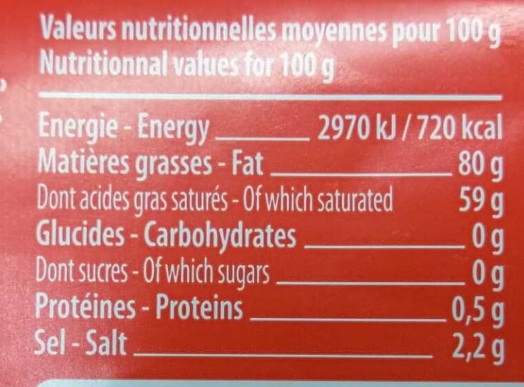 Le Gall Beurre de Bretagne Demi-Sel packshot
