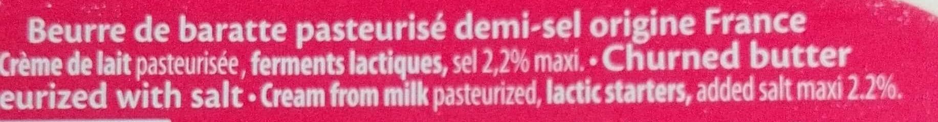 Le Gall Le Gall, Beurre de baratte demi sel, le beurrier de 250 g packshot