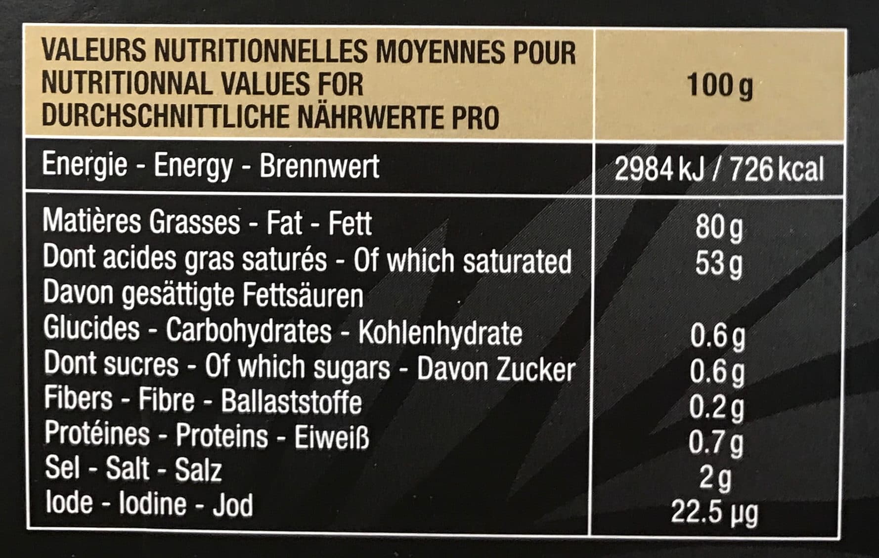 Le Gall Beurre de Baratte packshot
