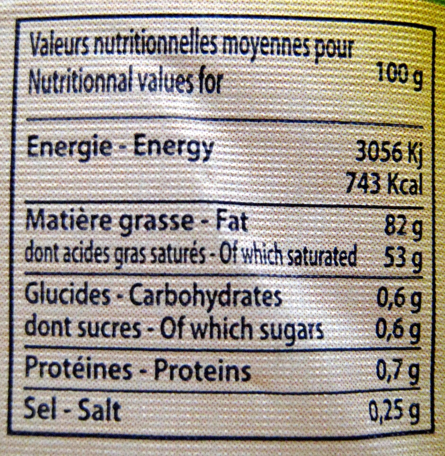 Le Gall Beurre de baratte doux bio packshot