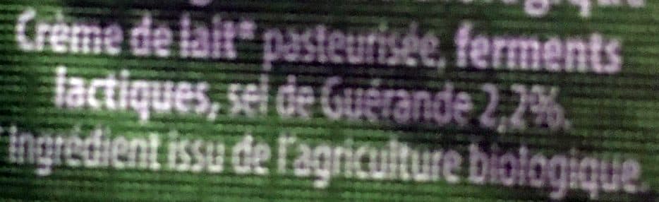 Le Gall Beurre de Barratte bio au sel de Guérande packshot
