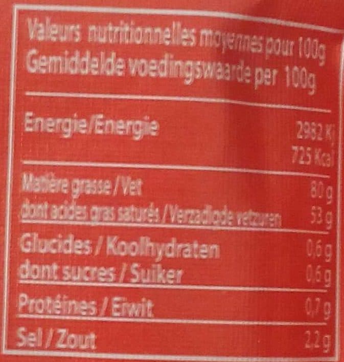 Grandeur Nature Beurre Demi Sel packshot
