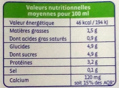 Ensemble Lait 1/2 écrémé UHT packshot