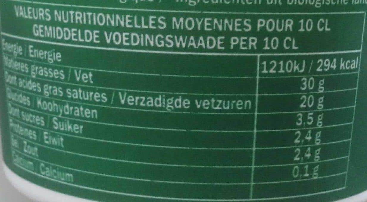 Grandeur Nature Crème fraîche épaisse 30% de matière grasse packshot