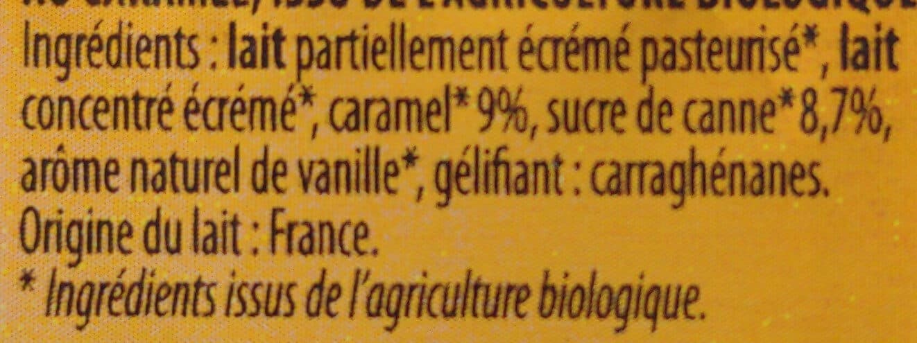 Grandeur Nature Flan vanille nappage caramel packshot