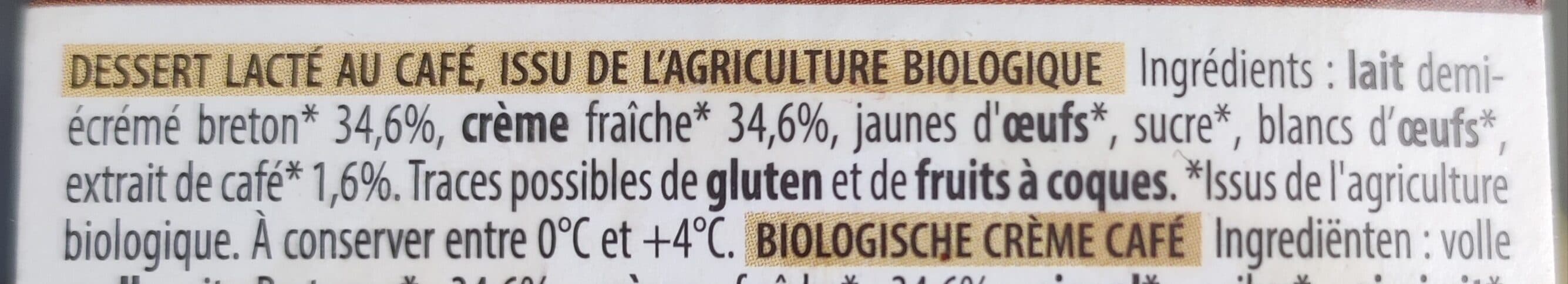 Grandeur Nature Crème café packshot